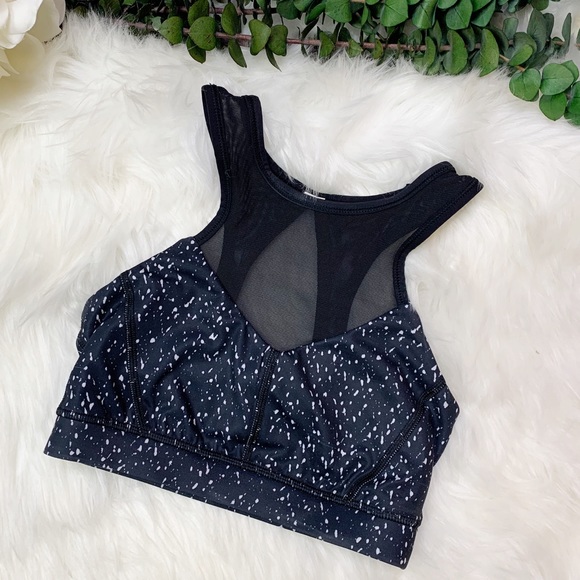 lululemon athletica Other - Lululemon Sports Bra Speckled Mesh